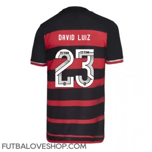 Dres Flamengo David Luiz #23 Domáci 2024-25 Krátky Rukáv